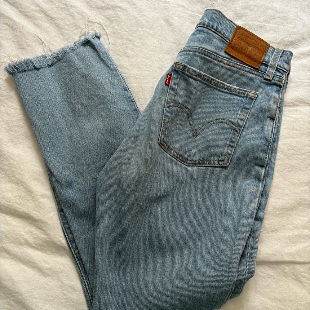 Levi’s wedgie straight Light Blue Denim Jeans